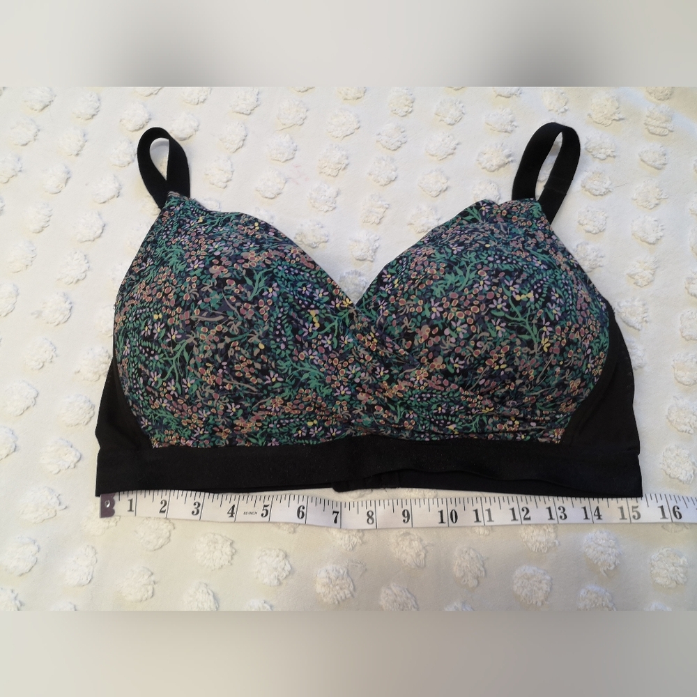 Deesse 40C Floral Print Women's Lounge Bra